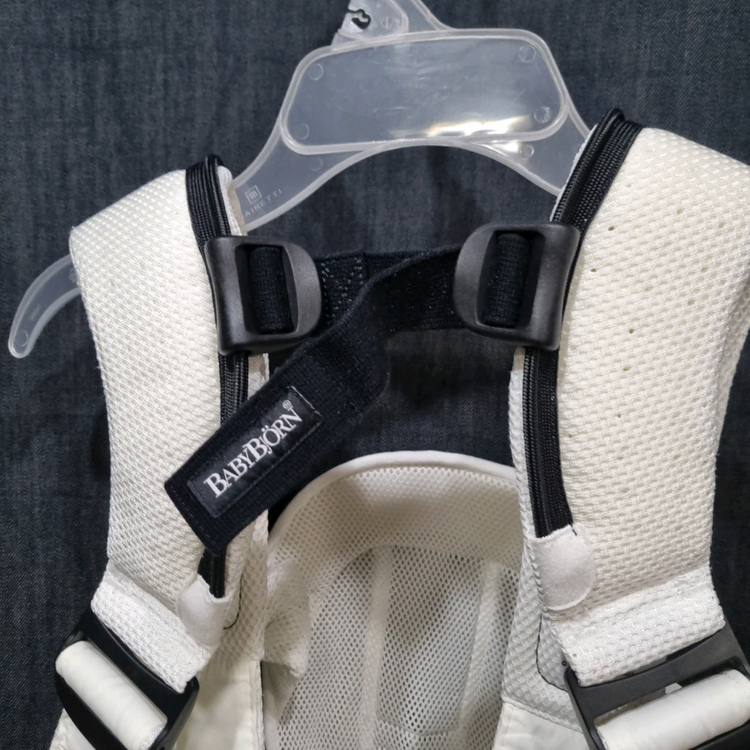 베이비뵨 위에어 메쉬 신생아 아기띠 한정판 (상태굿) 071701--3