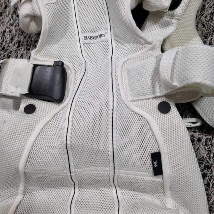 베이비뵨 위에어 메쉬 신생아 아기띠 한정판 (상태굿) 071701--4