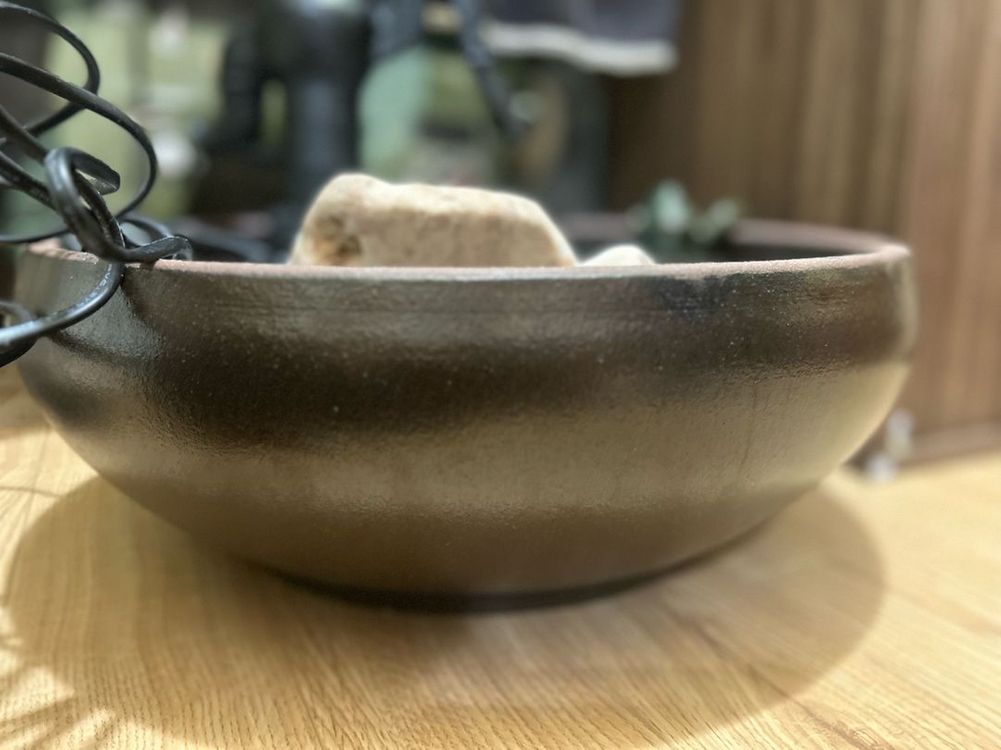 인테리어 펌프형 분수 옹기 수반--2