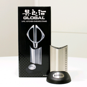 글로벌나이프 가위 블럭 보관함 전용스탠드 GS-103 판매(정품,미사용,새제품,가위불포함,박스풀셋)
