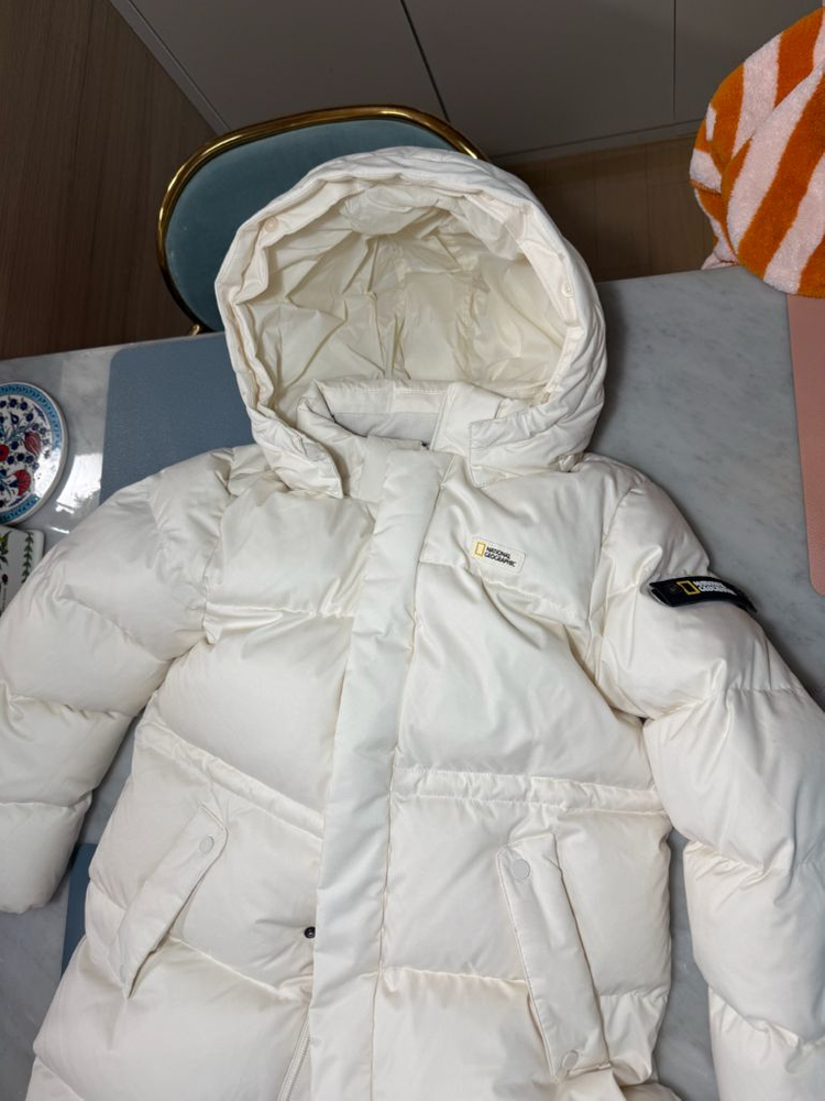 내셔널지오그래픽키즈 덕다운 롱패딩 140--3