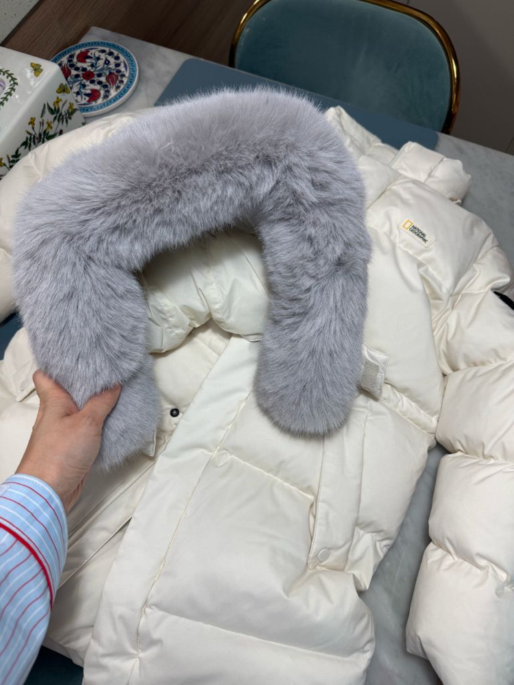 내셔널지오그래픽키즈 덕다운 롱패딩 140--4