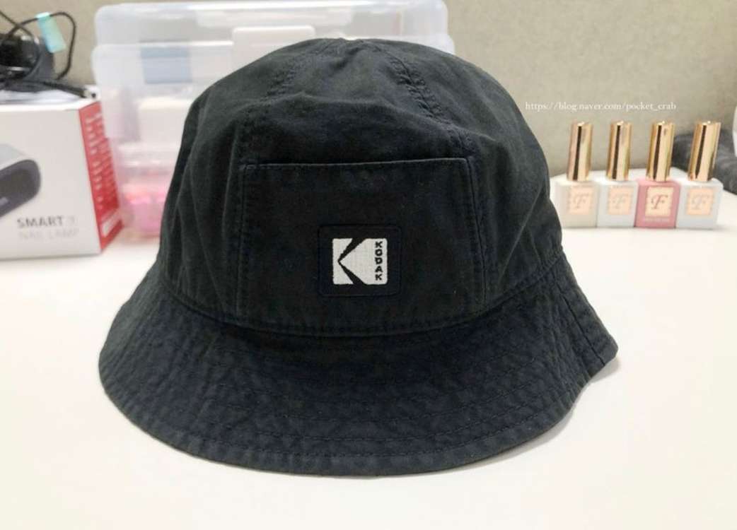 (새상품) 코닥 버킷햇 블랙 M/L--1