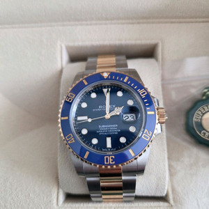 롤렉스 서브마리너 청판 콤비(청콤) 신형