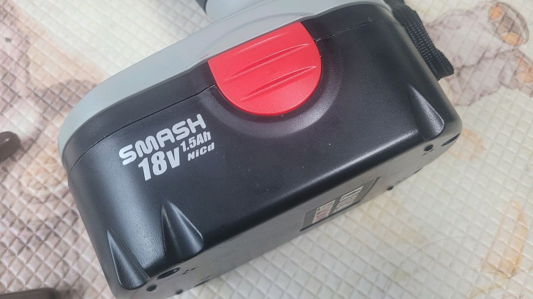 SMASH 충전 전동 드리아브 풀세트 SMH18-2 - 배터리 방전--4