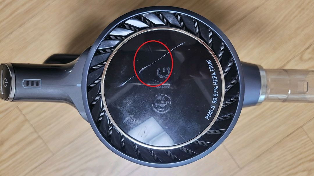 깨끗하게 세척한 LG 코드제로 무선 청소기(36분 연속동작)--2