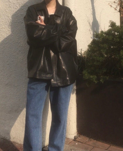 모네마켓 버킨 레더자켓 이미지