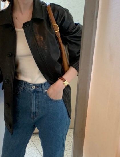 모네마켓 버킨 레더자켓 이미지