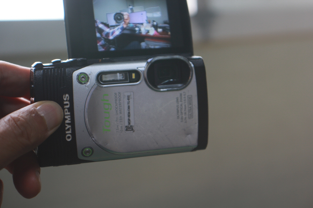 올림푸스 콤팩트 디카 TG-850 레트로 감성 빈티지 디카 방수지원--4