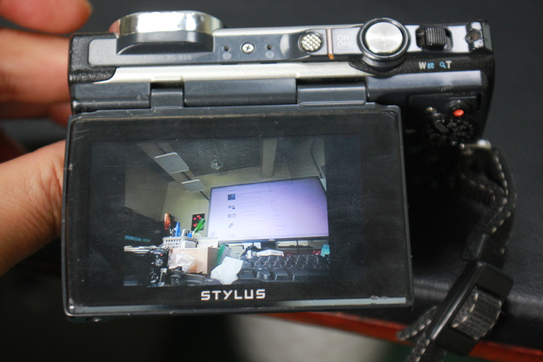 올림푸스 콤팩트 디카 TG-850 레트로 감성 빈티지 디카 방수지원--3