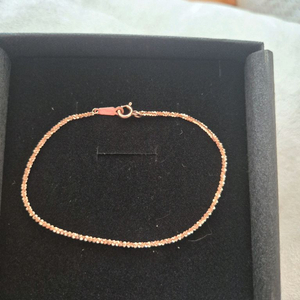 14k로즈골드 팔찌(18.5cm)
