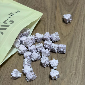 스웨그키 쿤자이트 저소음 리니어 커스텀키보드 스위치