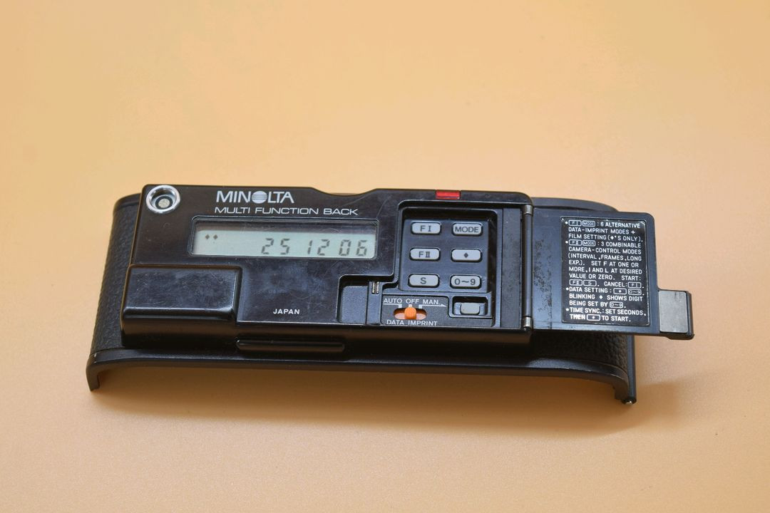 [미놀타] MULTIFUNCTION DATA BACK FOR X700--3