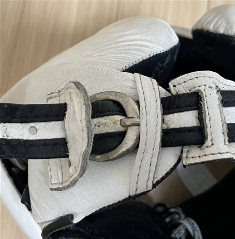 [XL] 링투케이지 멕시칸 스타일 복싱 T자 헤드기어 화이트--6