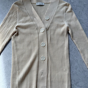 산드로 가브리엘 구버젼 단추 아이보리 0