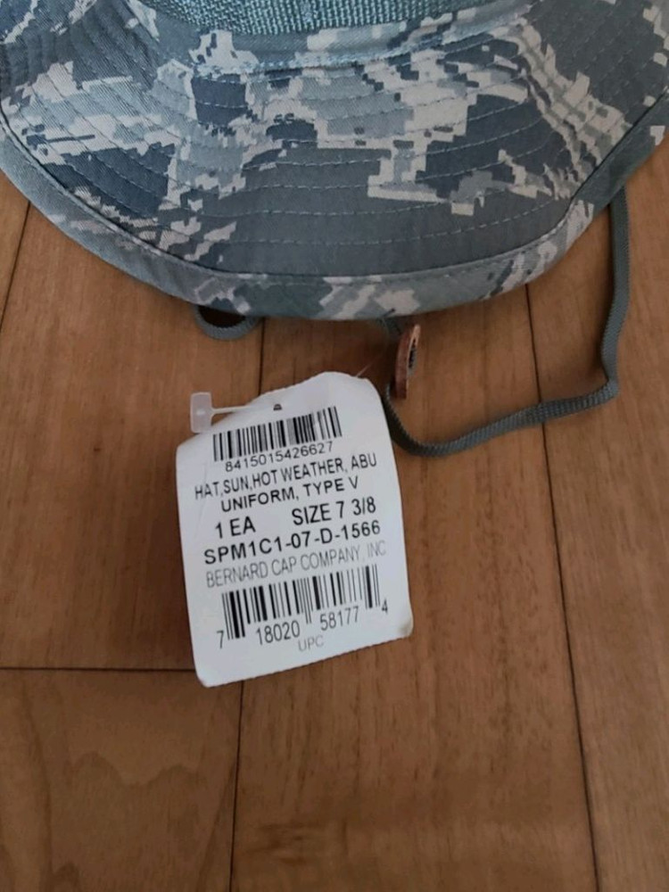미군 미공군 오리지날 ABU 부니햇 신품 7 3/88버나드--1