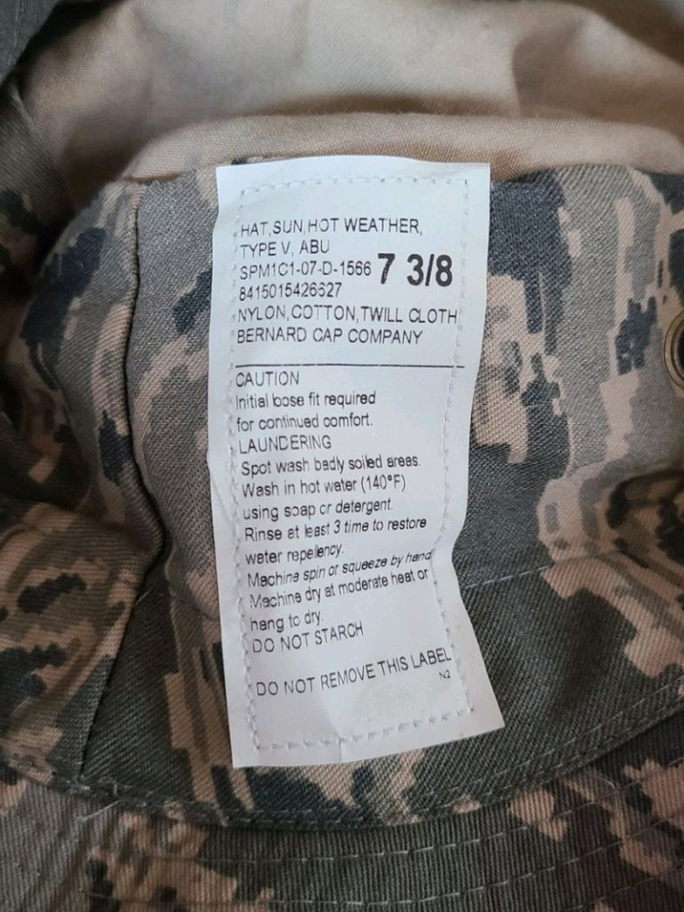 미군 미공군 오리지날 ABU 부니햇 신품 7 3/88버나드--5