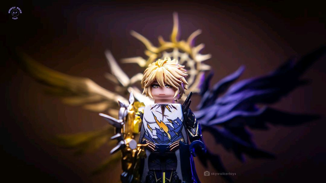 레고 커스텀 피규어 붕괴 스타레일 파이논 이미지