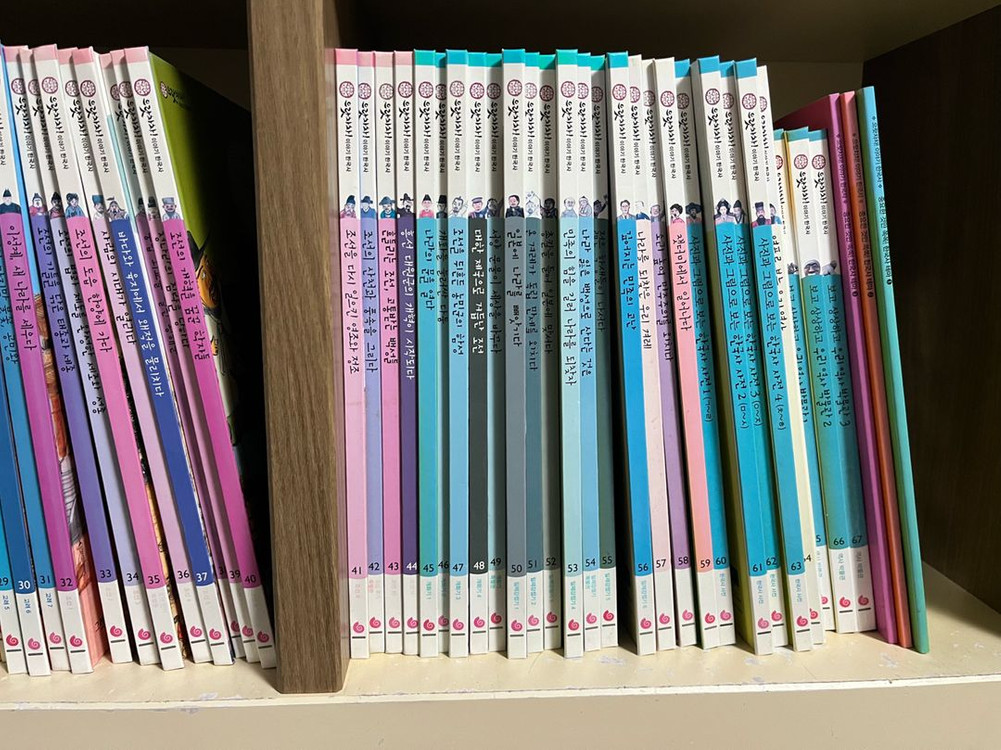 그레이트북스 으랏차차 이야기한국사 70권 택포--1