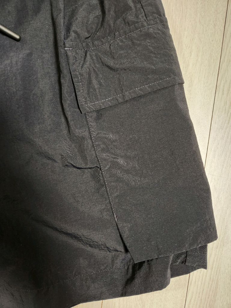 새상품급)커스텀멜로우 우븐 카고 밴딩 반바지 사이즈78여러 중고사이트에도 같이 판매하고 있어서 삭제되면 팔린거에요~--16