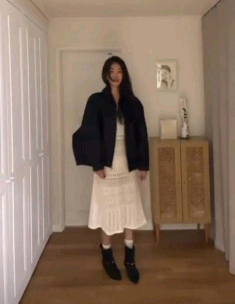 고걸 수입 니트롱원피스 L사이즈 새상품--2