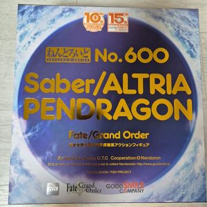 미개봉 알트리아 펜드래건 진명개방 세이버 600 넨도로이드