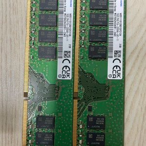 삼성 PC-3200 DDR4 16GB 메모리 2개 세트
