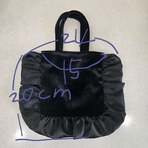 첼시 프릴 미니 토트백 새상품