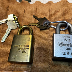 열쇠 American lock 2개