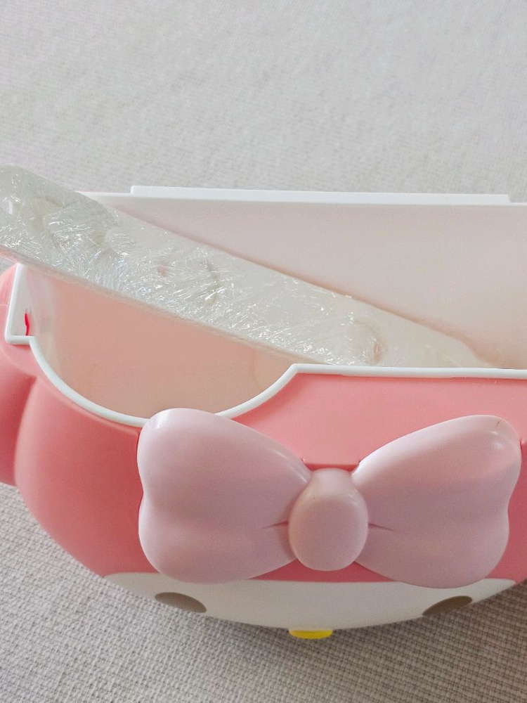 마이멜로디 맥도날드 해피밀 감지튀김 바구니 홀더 버킷 인형 장식 소품 이미지