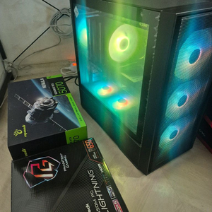 7800X3D RTX5070 게이밍 본체 편집용본체
