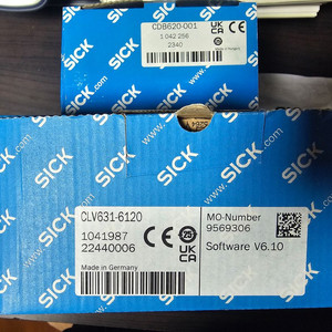 sick bcr 2D 바코드스캐너 CLV631-6120