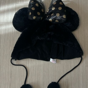 도쿄디즈니랜드 미니마우스 폼폼 비니