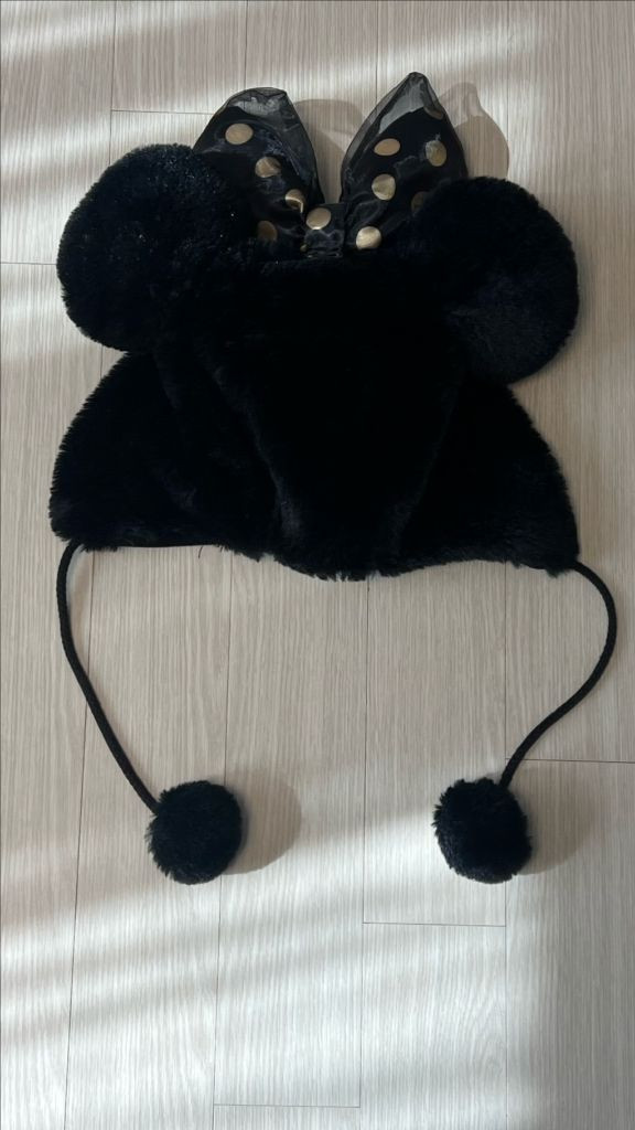 도쿄디즈니랜드 미니마우스 폼폼 비니--2