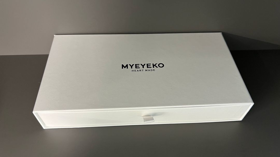MYEYEKO 블랙 퀼팅 카드지갑 (새상품) 이미지