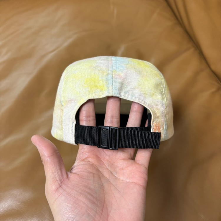 슈프림 캠프캡 모자 박스로고 멀티 컬러 다이드--6