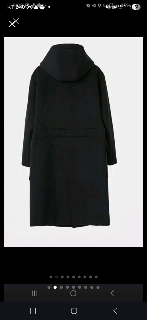 더티셔츠뮤지엄 더플코트 L사이즈 팝니다--1