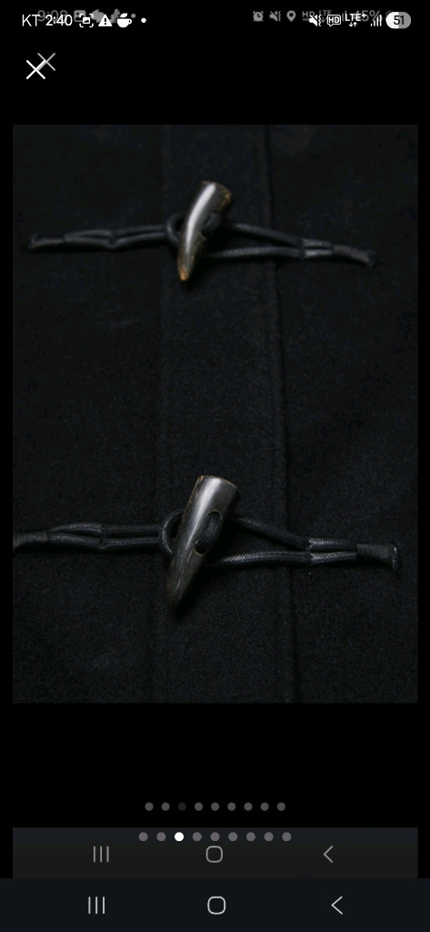 더티셔츠뮤지엄 더플코트 L사이즈 팝니다--2