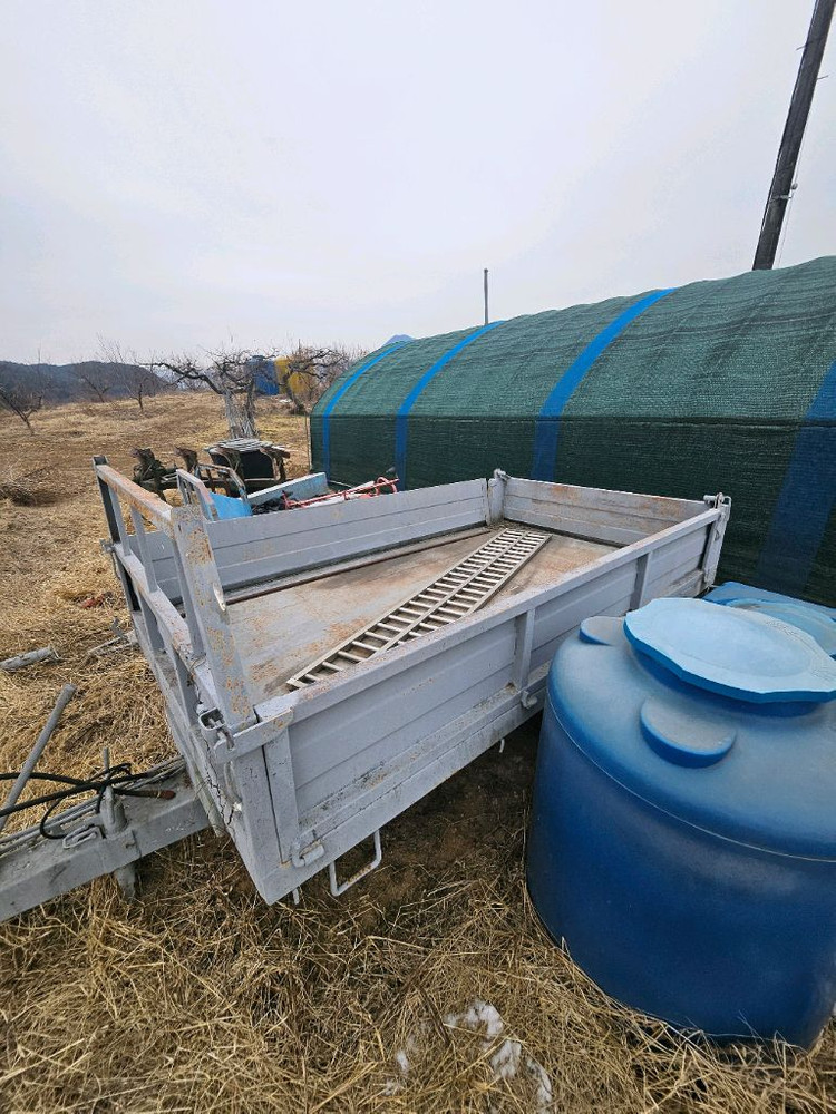 [미사용/덤프] 대동 트랙터용 추레라 (86마력이상) 이미지