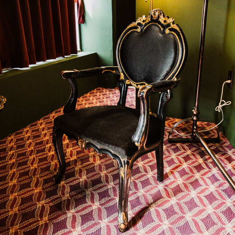 엔틱 테이블/의자2 세트 이미지