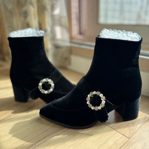 벨벳 앵글부츠(225-230)구매가 99,000