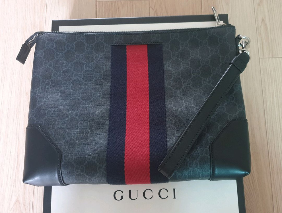 GG 수프림 클러치백--5