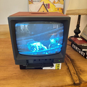 희귀)삼성 MMB-120흑백 브라운관 티비(레트로 게이밍)