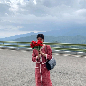 바이씨니 레드에디션 트위드자켓