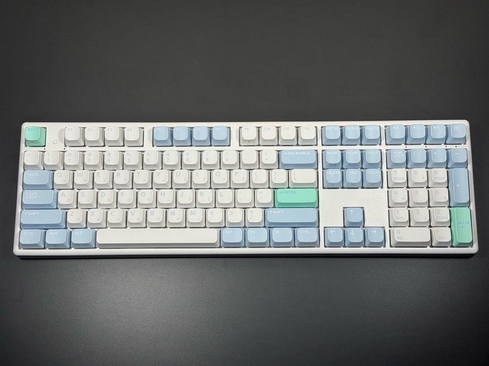 한성컴퓨터 GK898B PRO 동그리 8K 유무선 무접점 키보드 (Meringue, 45g)--2