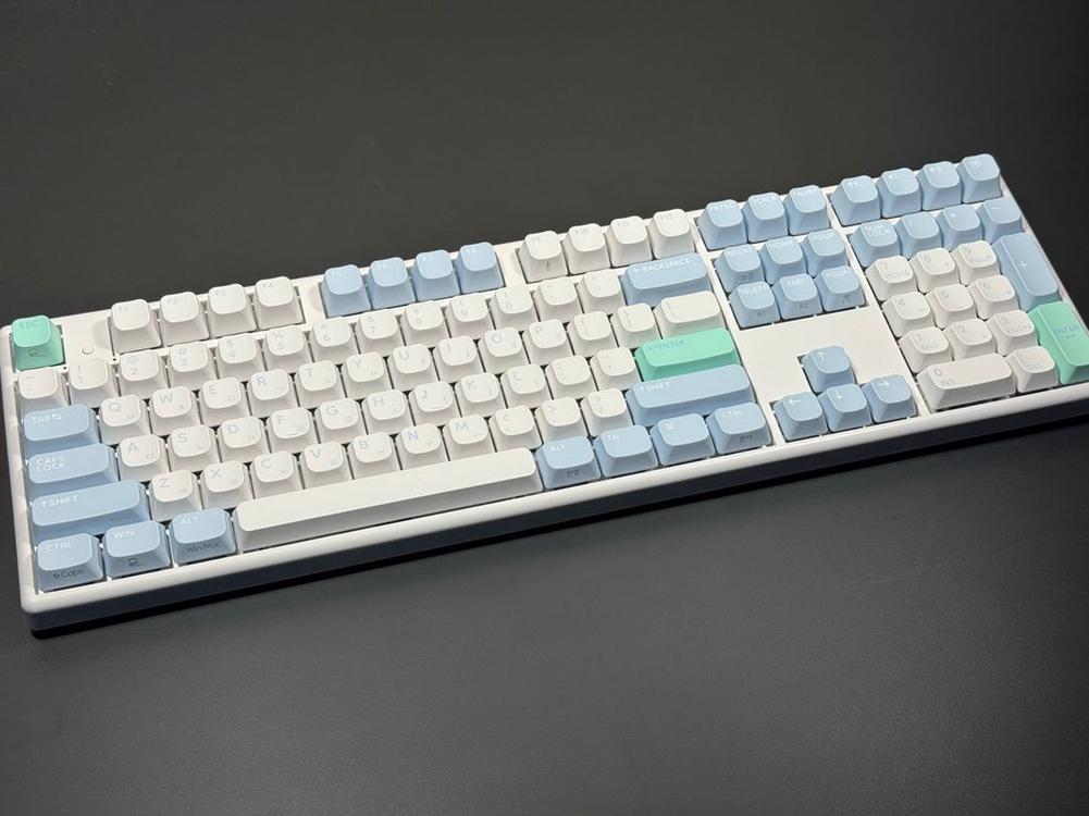 한성컴퓨터 GK898B PRO 동그리 8K 유무선 무접점 키보드 (Meringue, 45g)--3