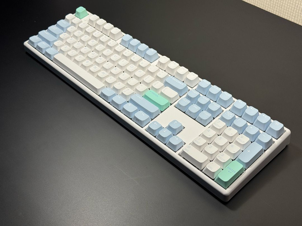 한성컴퓨터 GK898B PRO 동그리 8K 유무선 무접점 키보드 (Meringue, 45g)--5