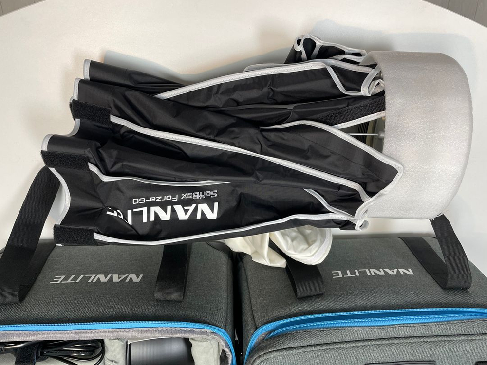 NANLITE Forza 포르자 60B Bi-Color 조명 판매합니다. (소프트 박스 포함)--4