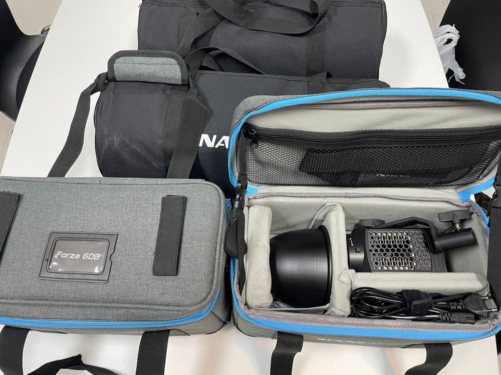 NANLITE Forza 포르자 60B Bi-Color 조명 판매합니다. (소프트 박스 포함)--3