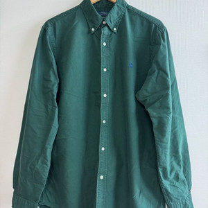 폴로 랄프로렌 가먼트다이 옥스포드 셔츠 (클래식핏L/그린)